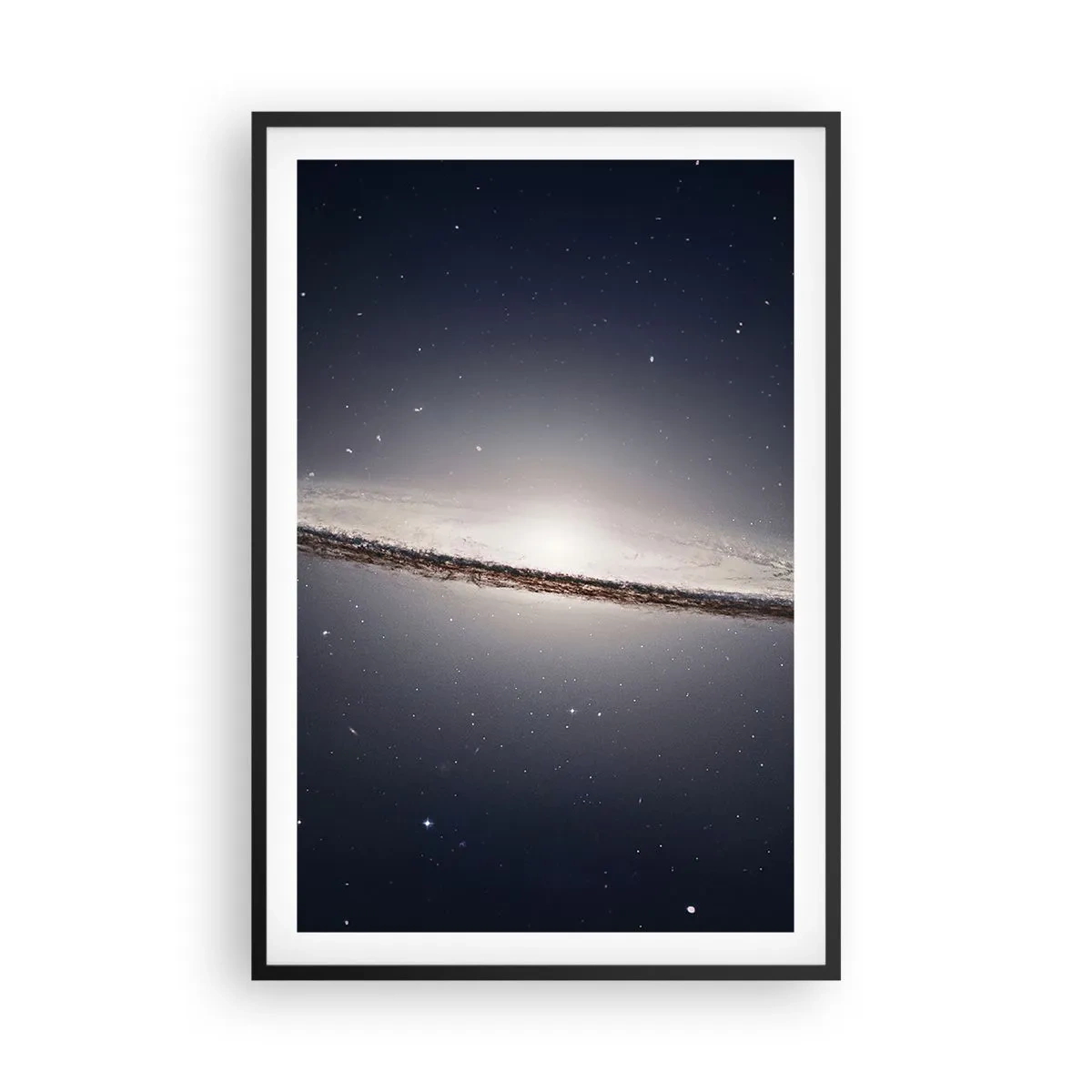 Poster in cornice nera - Tanto tempo fa in una lontana galassia... - 61x91 cm