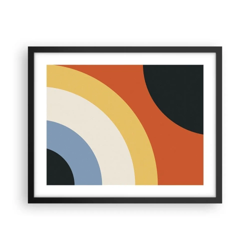 Poster in cornice nera - Verso di se - 50x40 cm