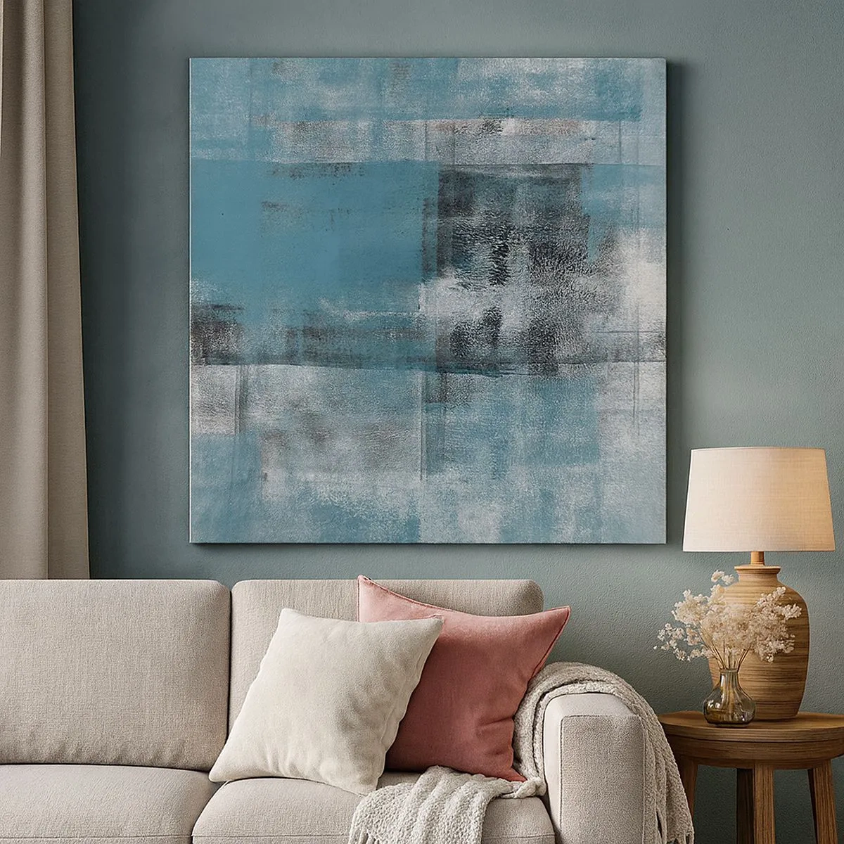 Quadro su tela - Stampe su Tela - Acqua e aria - 30x30 cm