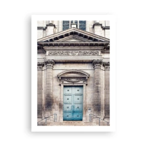 Poster - Porta d'accesso al mondo spirituale - 50x70cm - La porta del mondo dello spirito - Decorazione murale moderna per soggiorno e camera da letto ARTTOR