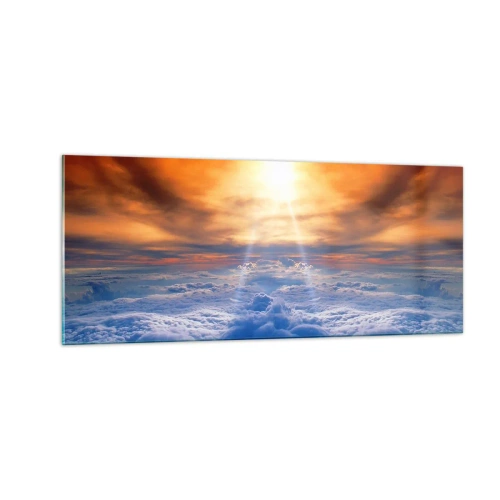 Quadro su vetro - Paesaggio mistico - 100x40 cm