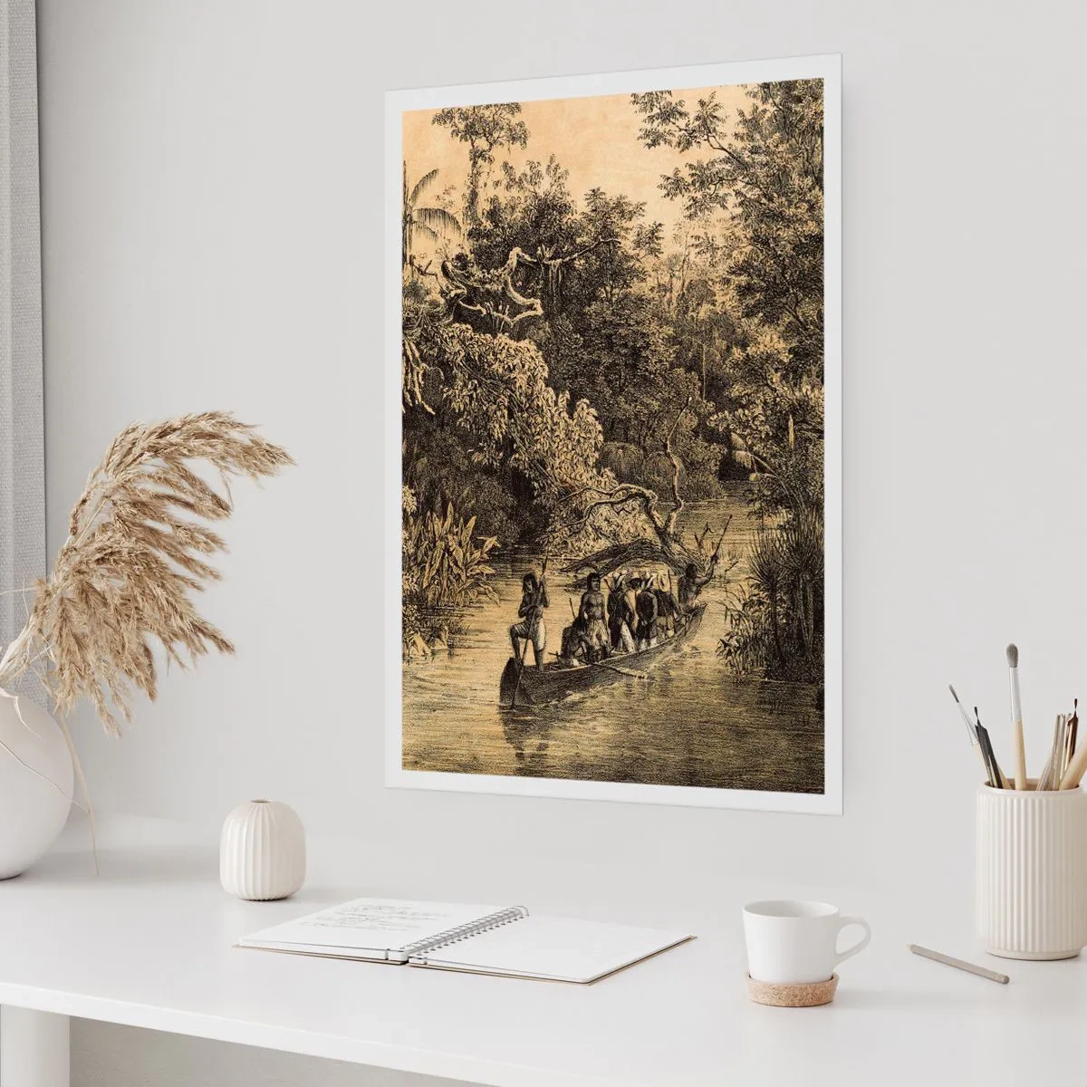 Poster - Viaggio alla fonte - 40x50 cm
