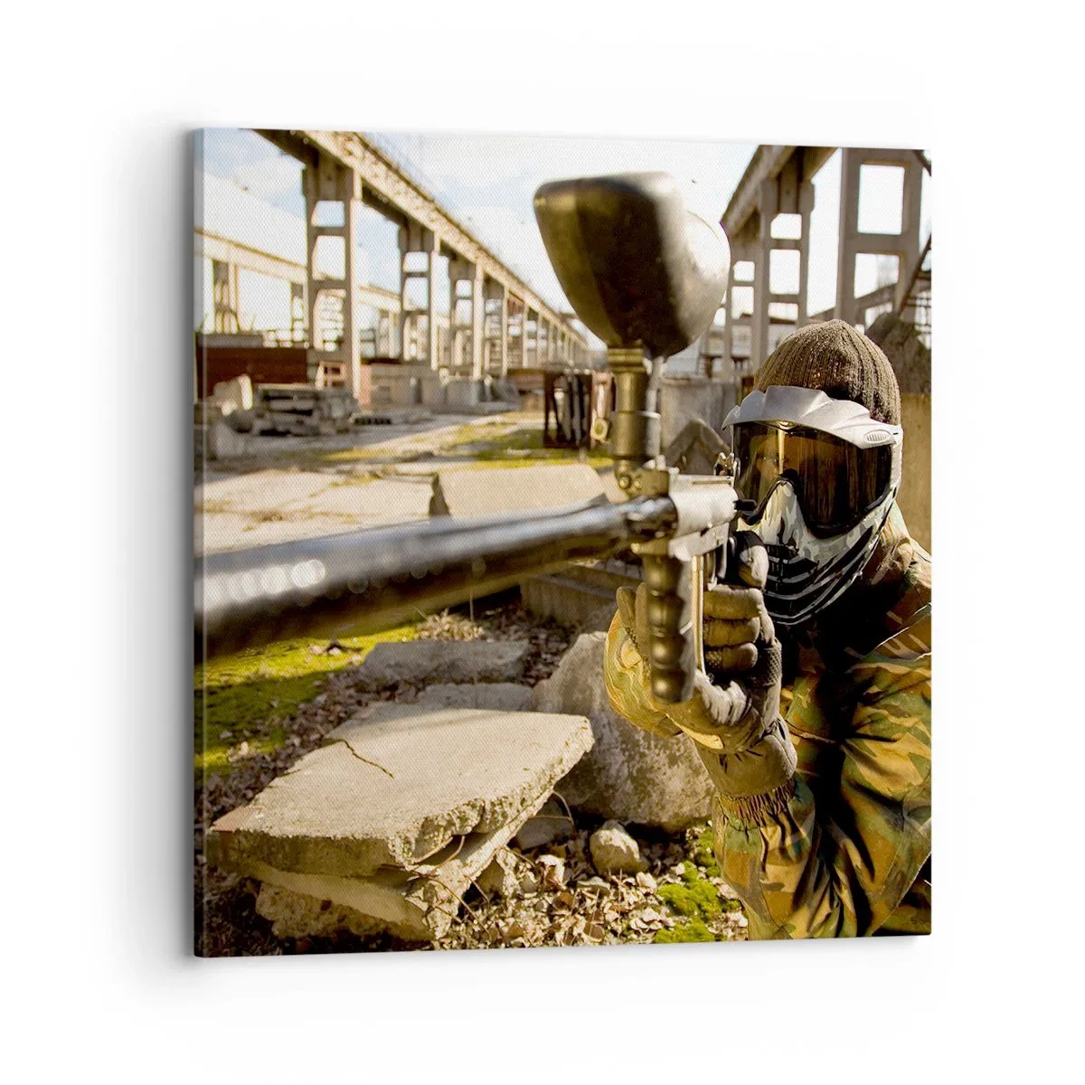 Quadro su tela - Stampe su Tela - Anche tu puoi essere un eroe - 70x70 cm