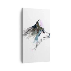 Quadro su tela - Stampe su Tela - Si parla del lupo - 45x80 cm