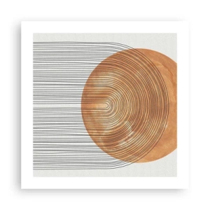 Poster - Composizione solare - 50x50 cm