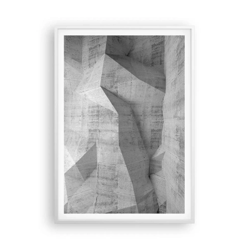 Poster in cornice bianca - Una vera sfida - 70x100 cm