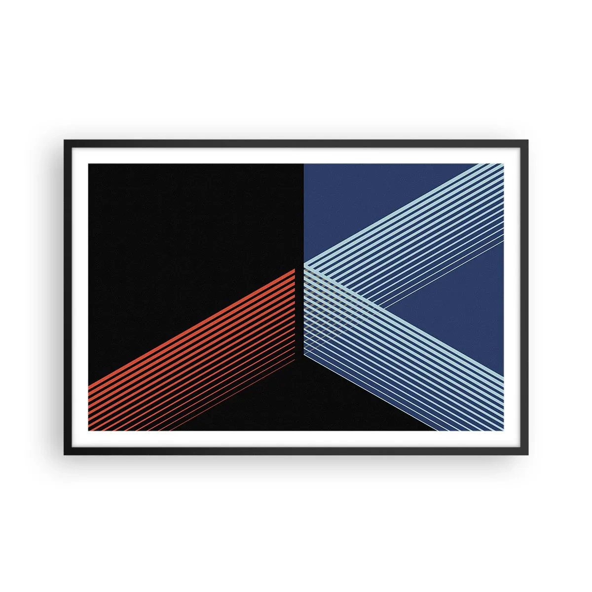 Poster in cornice nera - Una storia semplice - 91x61 cm