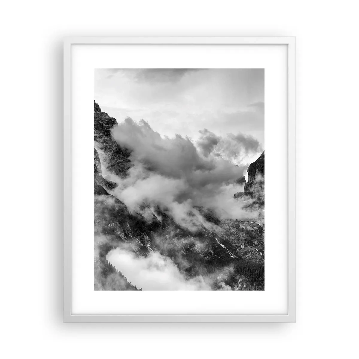 Poster in cornice bianca - Belli e terribili - 40x50 cm