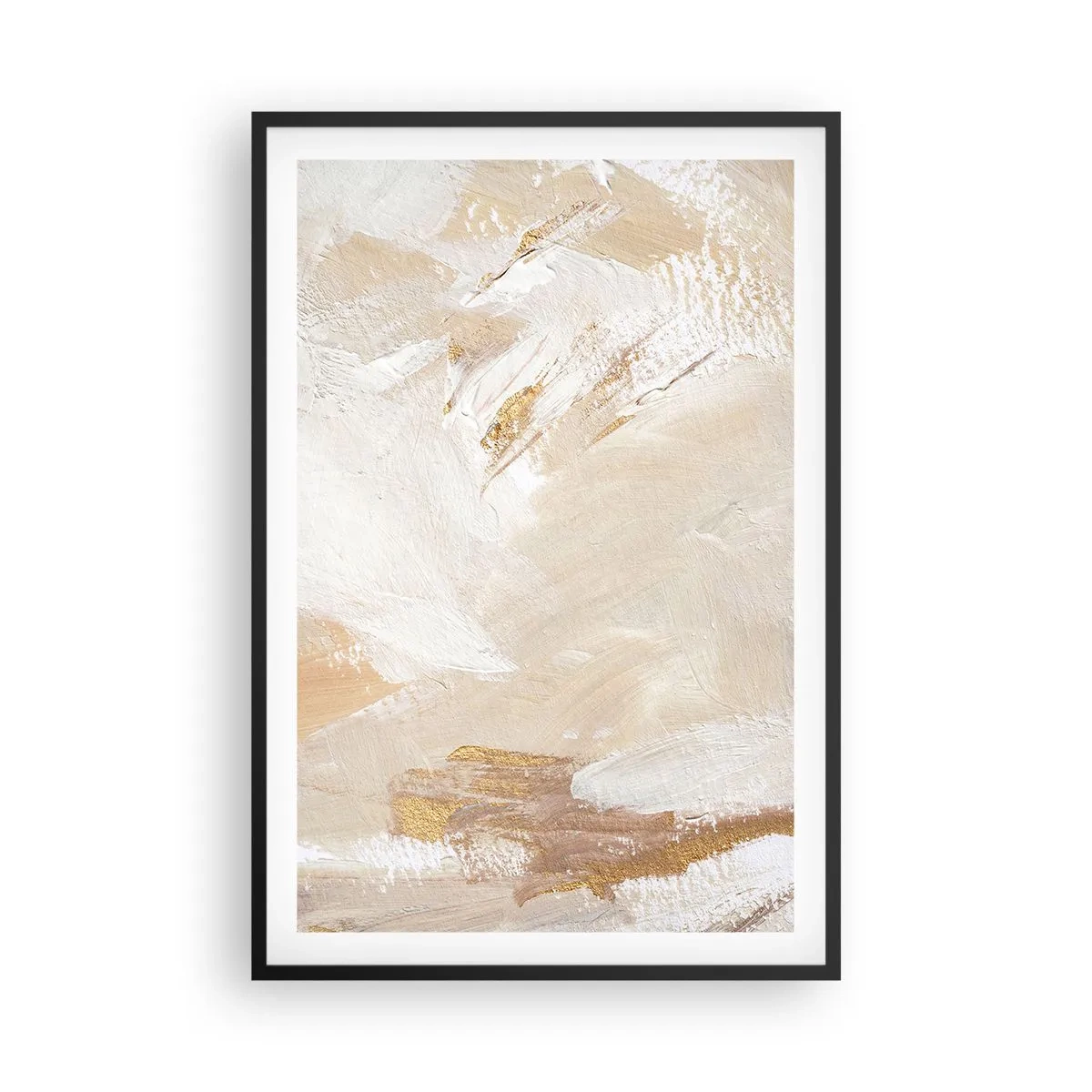 Poster in cornice nera - Composizione pastello - 61x91 cm