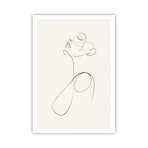 Poster - Avvolta nei sogni - 70x100 cm