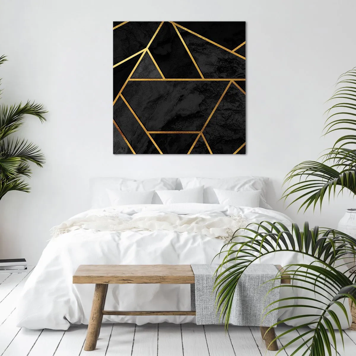 Quadro su tela - Stampe su Tela - Oscurità e luce - 60x60 cm