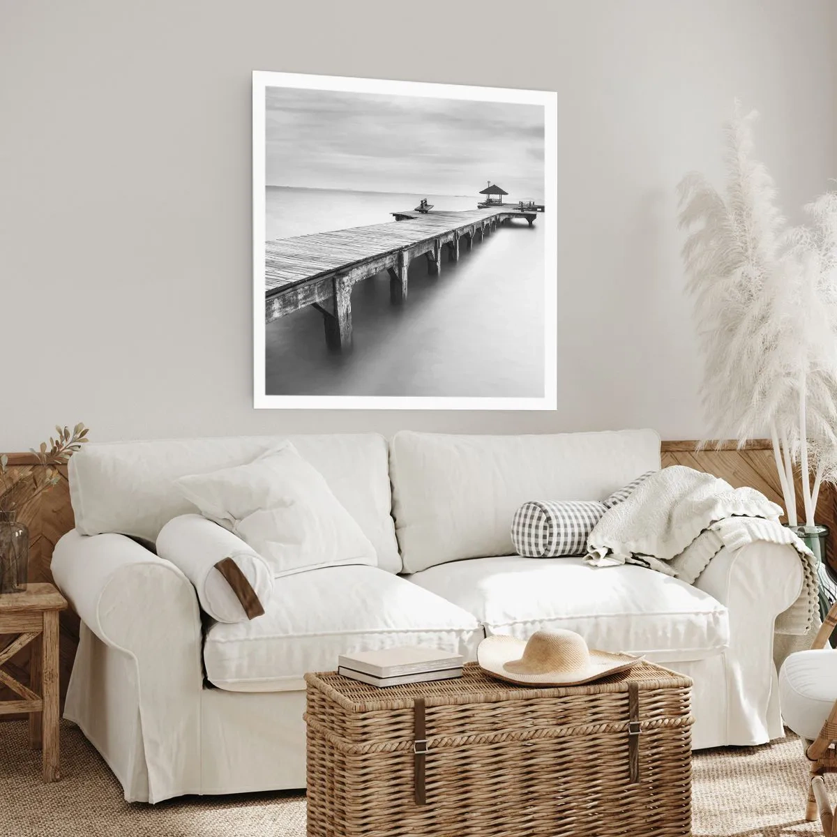 Poster - Sempre più lontano. - 60x60 cm