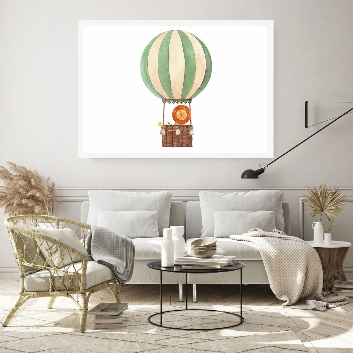 Poster - I viaggi del leone - 70x50 cm