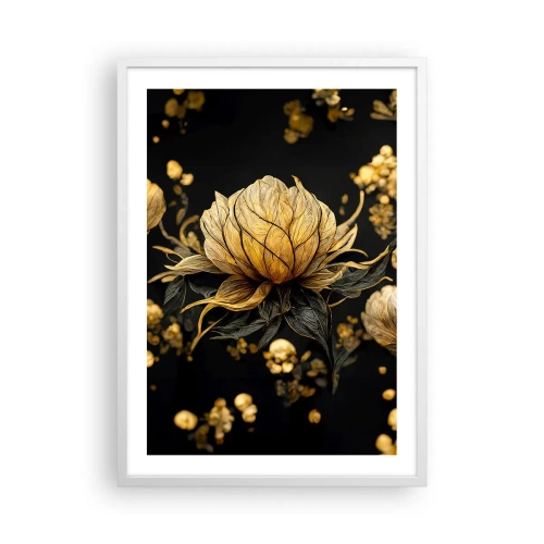 Poster in cornice bianca - Delicata fragilità - 50x70 cm