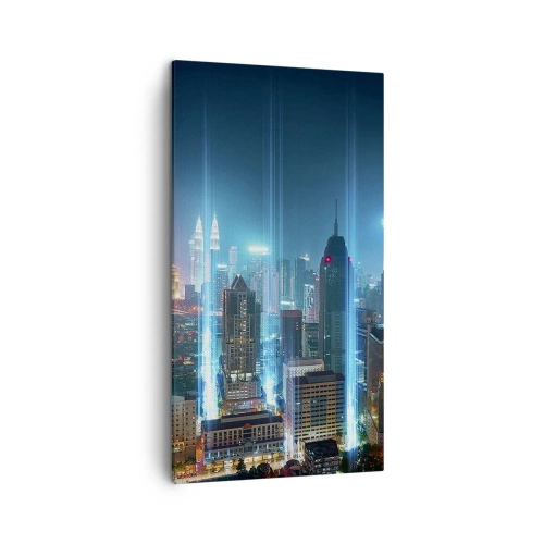 Quadro su tela - Stampe su Tela - Da Berlino al cielo - 45x80 cm