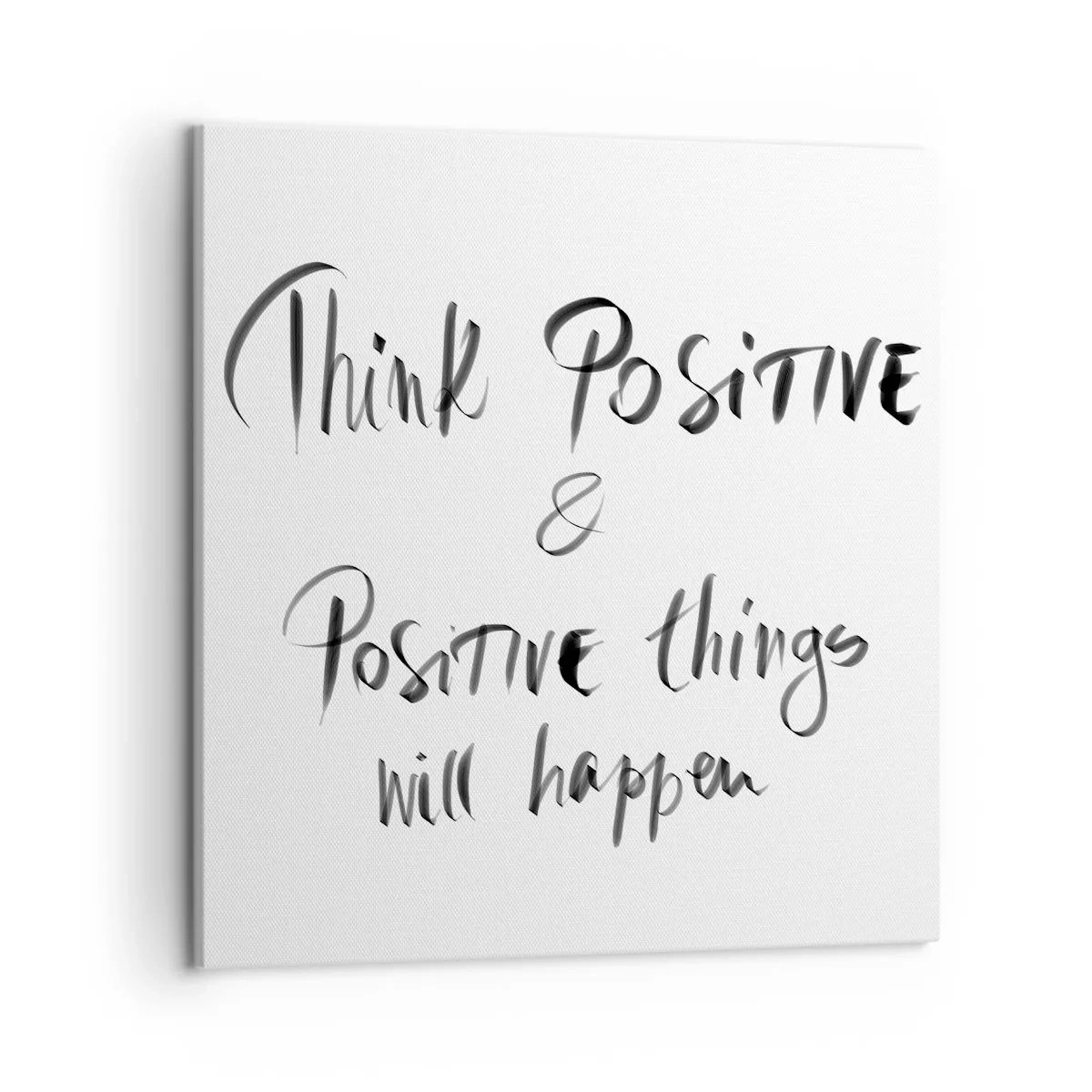 Quadro su tela - Stampe su Tela - Come vivere? - 50x50 cm