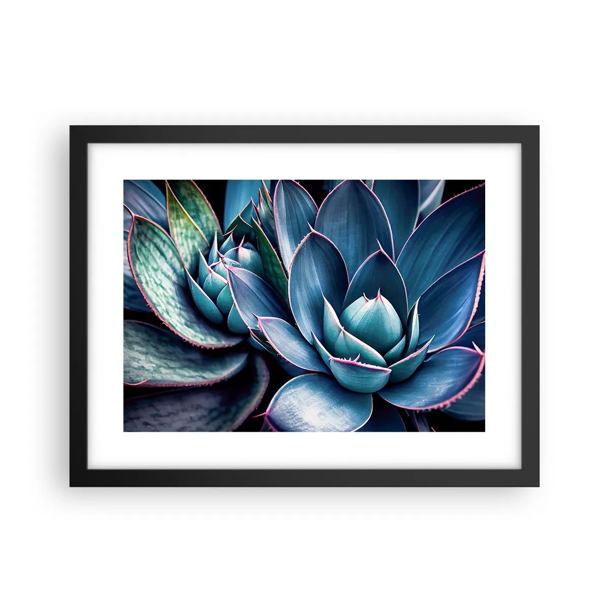 Poster in cornice nera - Forza vitale - 40x30 cm