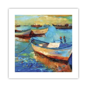 Poster - Nella baia del sud - 40x40 cm