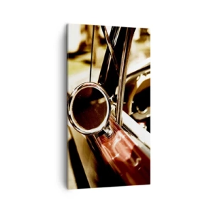 Quadro su tela - Stampe su Tela - Auto con un'anima - 45x80 cm