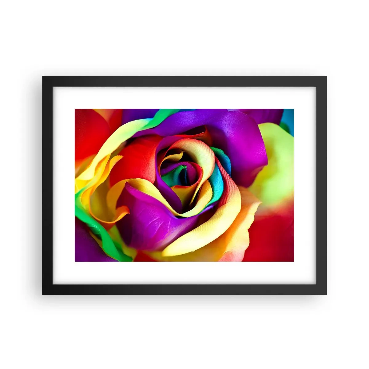 Poster in cornice nera - È impossibile - 40x30 cm