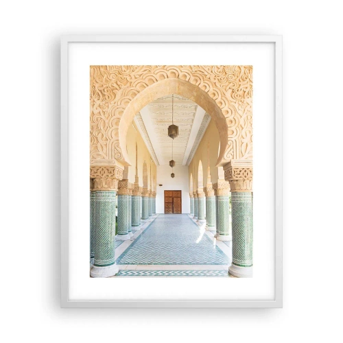 Poster in cornice bianca - Dai racconti di Sherazade - 40x50 cm