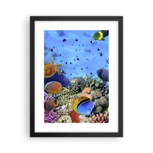 Poster in cornice nera - Ma cosa sappiamo della vita... - 30x40 cm