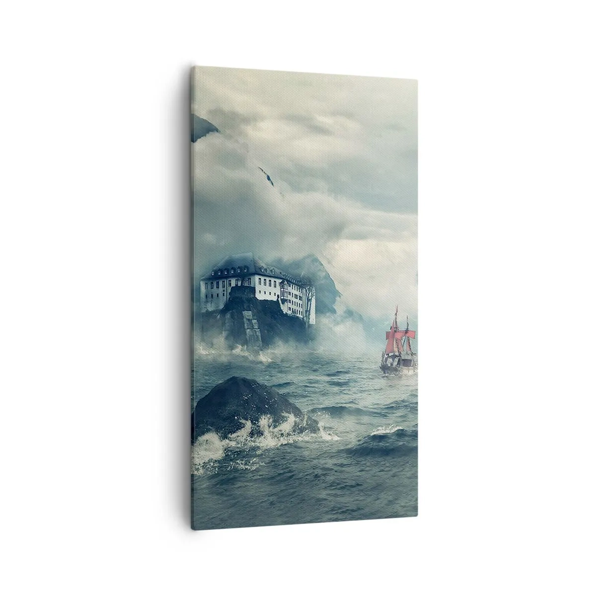 Quadro su tela - Stampe su Tela - Sulle acque magiche - 55x100 cm