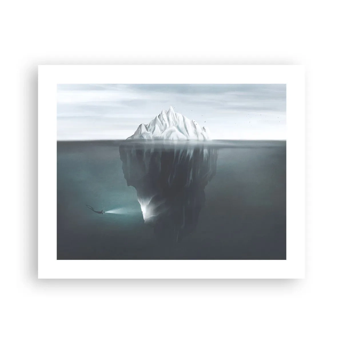 Poster - Mistero sottomarino - 50x40 cm