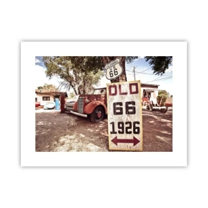 Poster - La leggenda della provincia americana - 40x30 cm