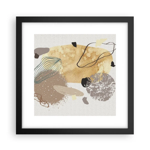 Poster in cornice nera - Schizzologia applicata - 30x30 cm