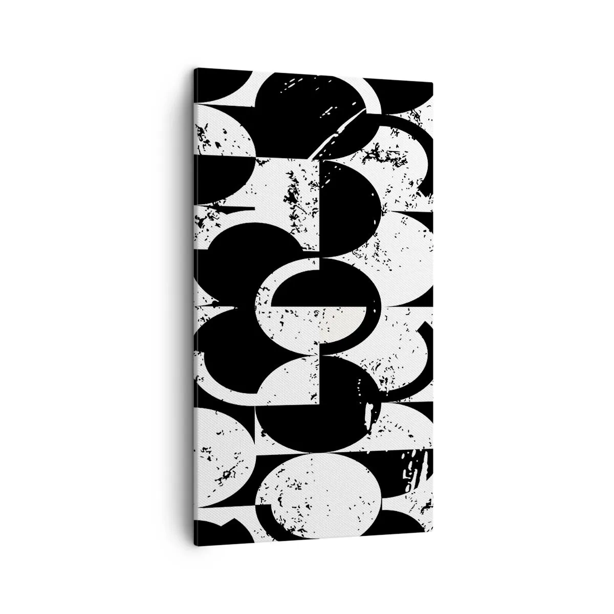 Quadro su tela - Stampe su Tela - Il bianco è bianco, il nero è nero - 45x80 cm