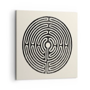 Quadro su tela - Stampe su Tela - Ordine misterioso - 60x60 cm