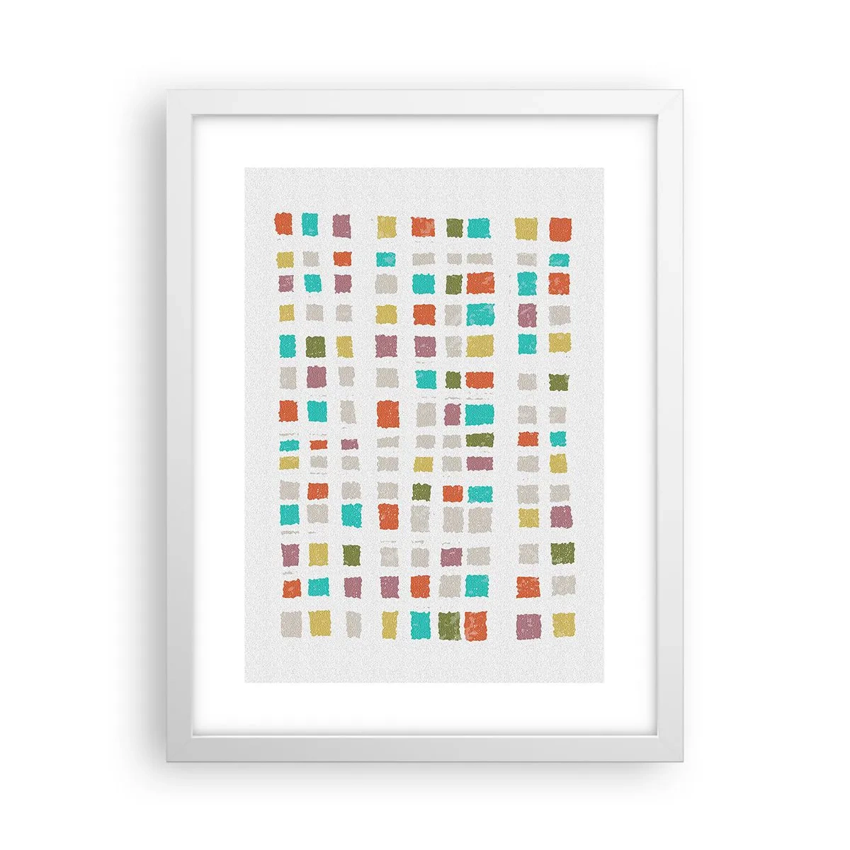 Poster in cornice bianca - Un gioco sconosciuto - 30x40 cm