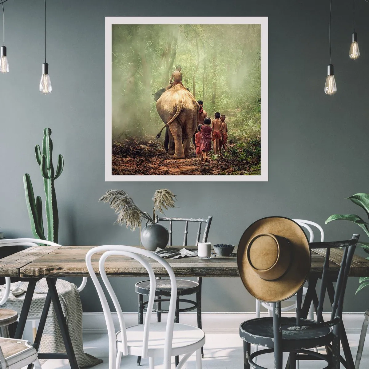 Poster - Il nuovo Libro della Giungla - 40x40 cm