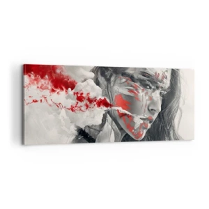 Quadro su tela - Stampe su Tela - Nei vapori dell'assurdo - 100x40 cm