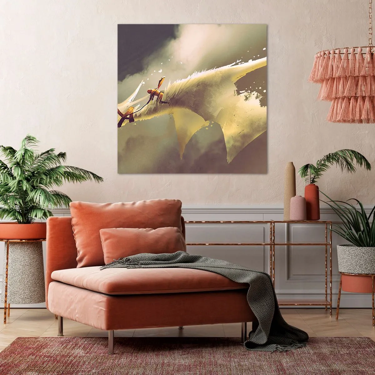 Quadro su tela - Stampe su Tela - Per salvare il mondo - 50x50 cm