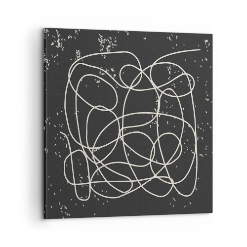 Quadro su tela - Stampe su Tela - Il caos dei pensieri - 60x60 cm