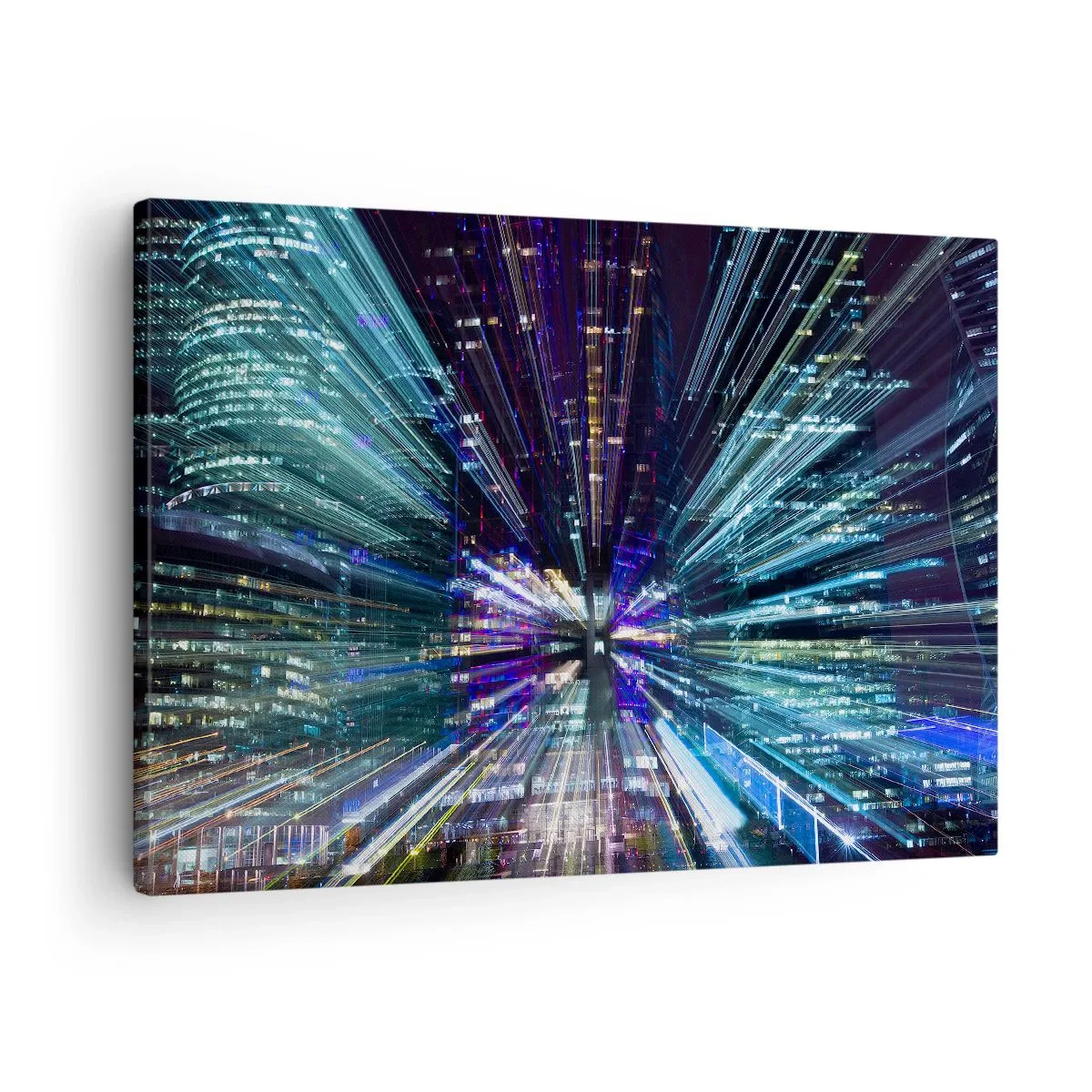 Quadro su tela - Stampe su Tela - Passaggio nell'iperspazio - 70x50 cm