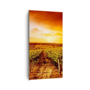 Quadro su tela - Stampe su Tela - Profumo di frutta con una nota di sole - 65x120 cm