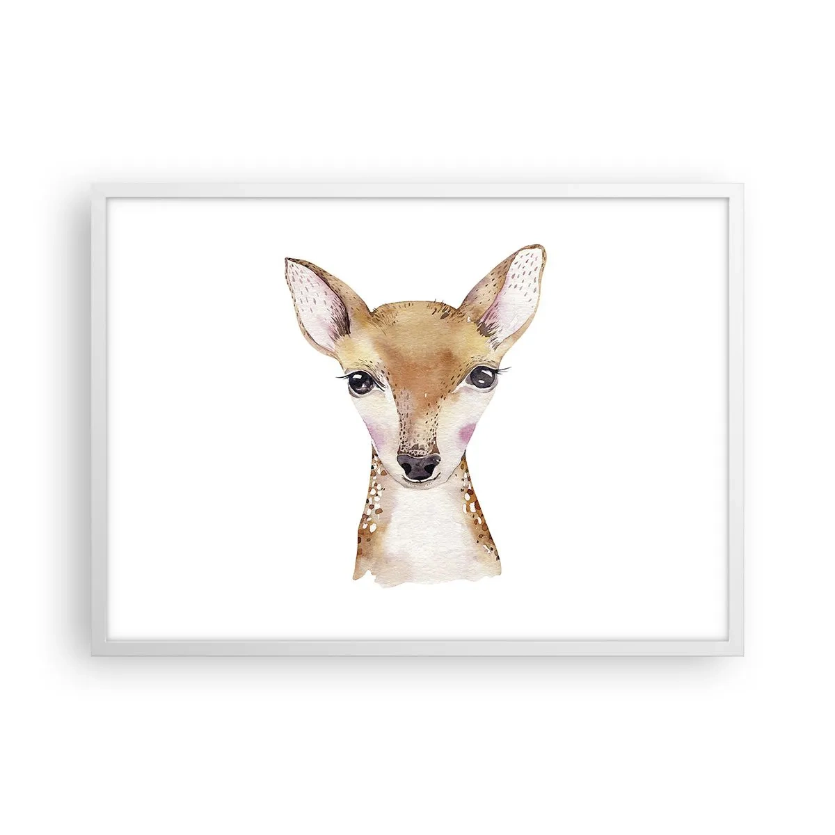 Poster in cornice bianca - La natura dell'innocenza - 70x50 cm