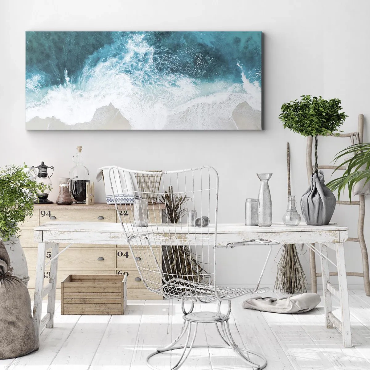 Quadro su tela - Stampe su Tela - Morbidezza naturale - 100x40 cm