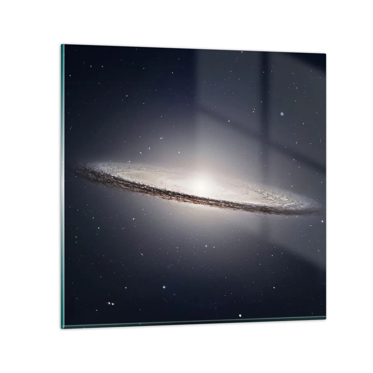 Quadro su vetro - Tanto tempo fa in una lontana galassia... - 40x40 cm