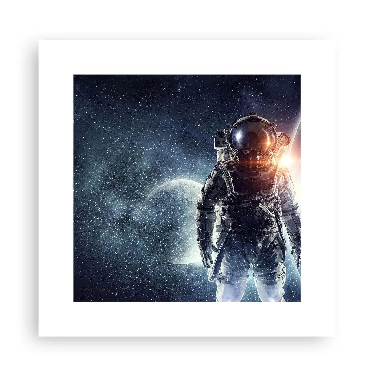 Poster - Avventura nello spazio - 30x30 cm