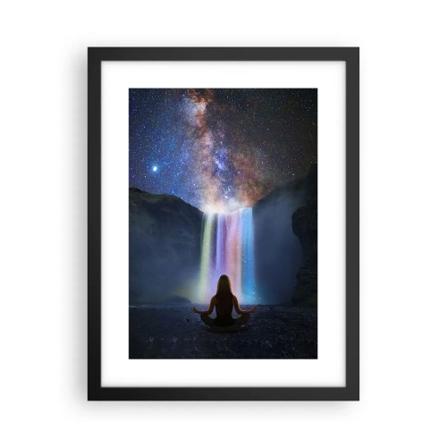 Poster in cornice nera - Armonia assoluta - 30x40 cm