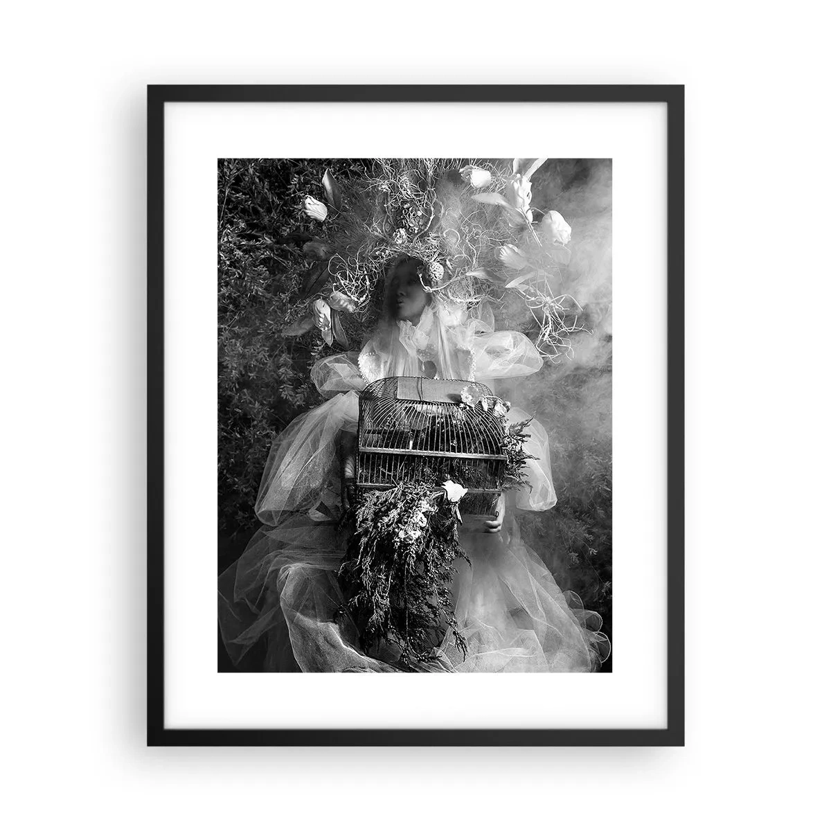 Poster in cornice nera - Madre natura stessa - 40x50 cm