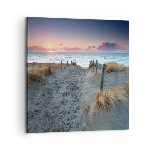 Quadro su tela - Stampe su Tela - Hai versato un arcobaleno di luce radiosa... - 60x60 cm