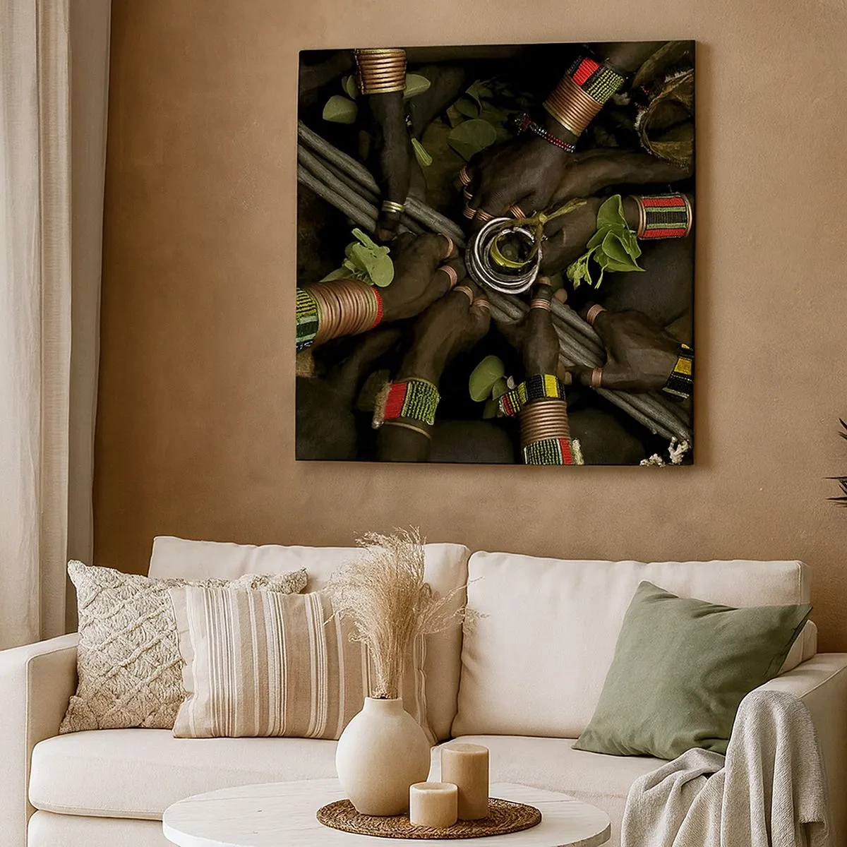 Quadro su tela - Stampe su Tela - Siamo insieme - 30x30 cm