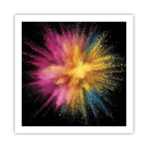 Poster - La nascita dei colori - 60x60 cm