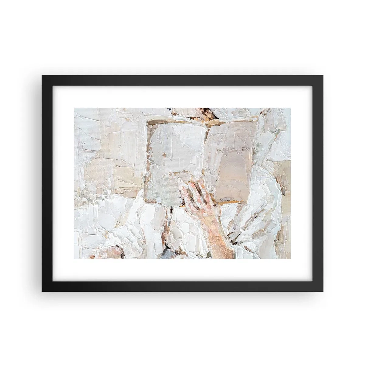Poster in cornice nera - In un altro mondo - 40x30 cm