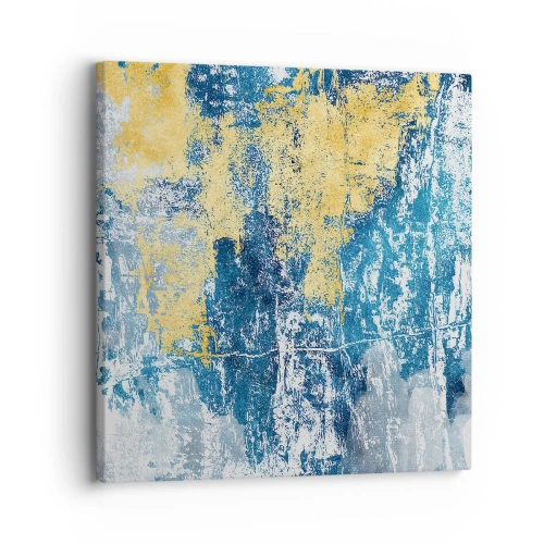 Quadro su tela - Stampe su Tela - Astrazione piena di ottimismo - 30x30 cm